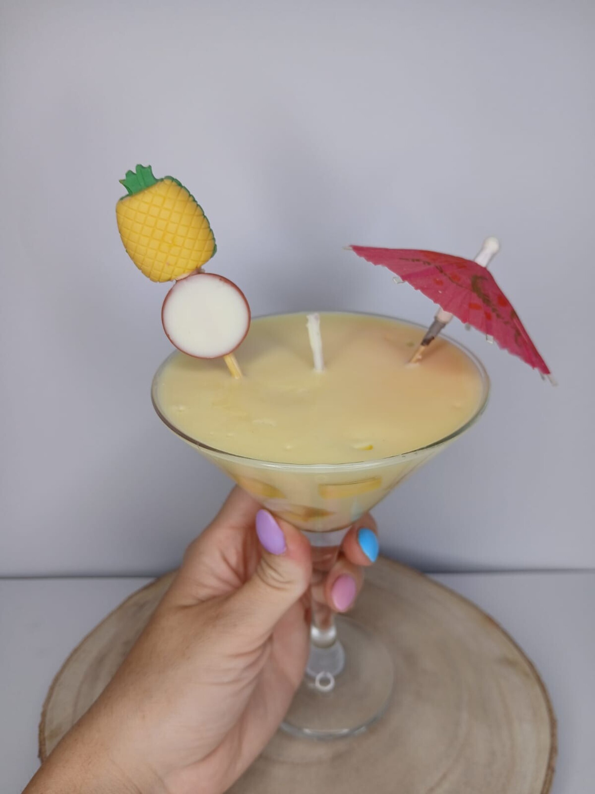 Vela decorativa Piña colada - 3