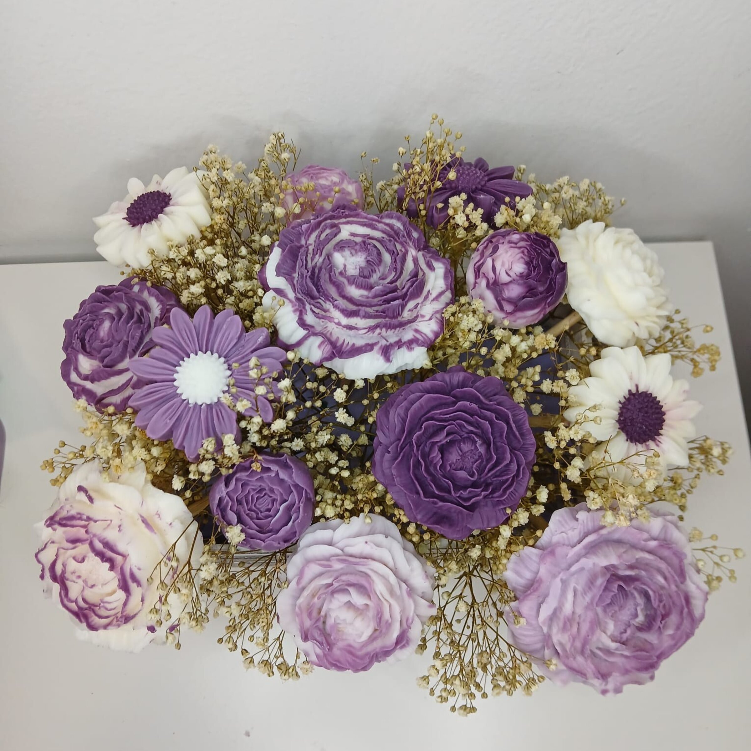 Flores de cera