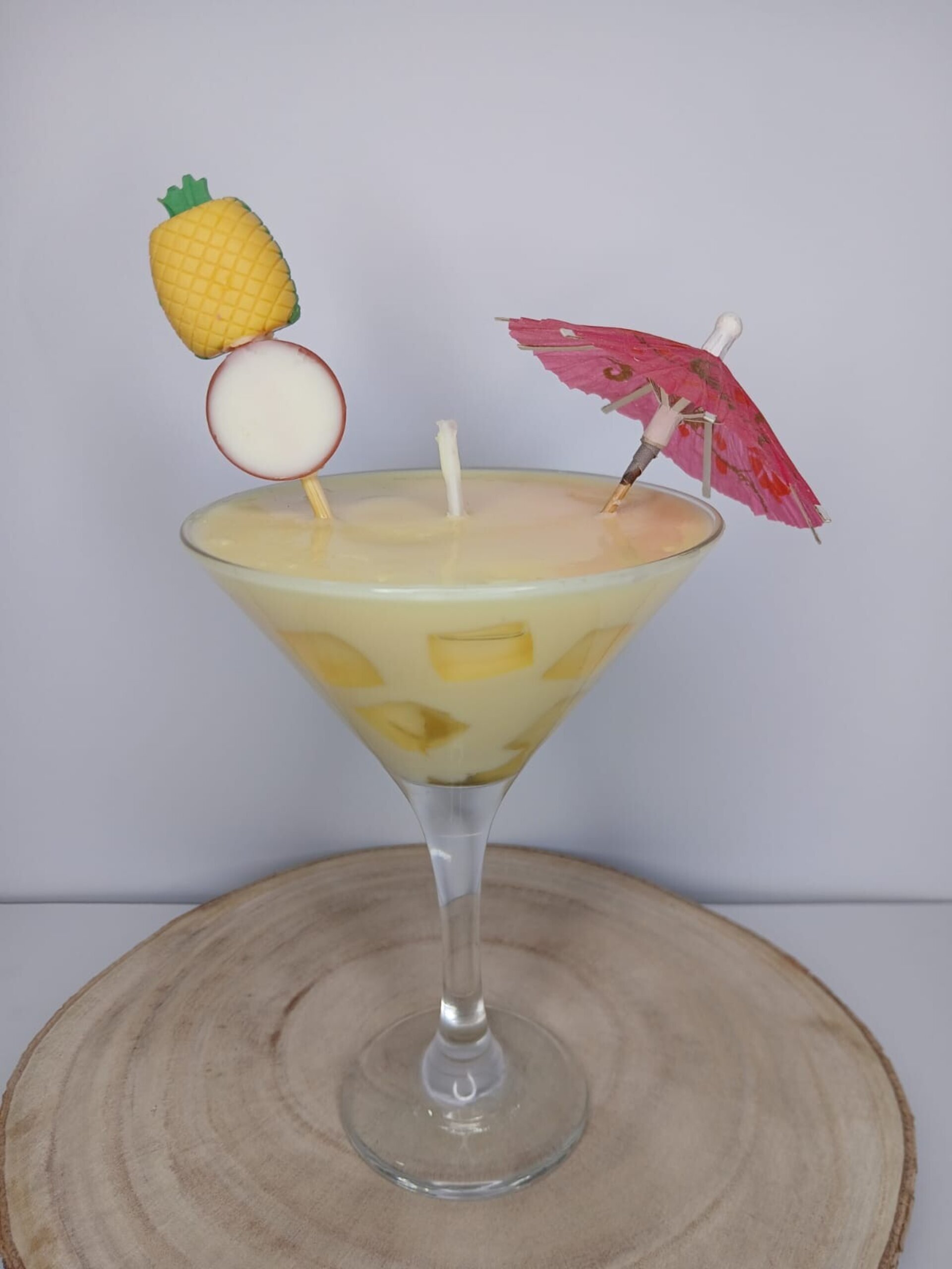 Vela decorativa Piña colada - 1
